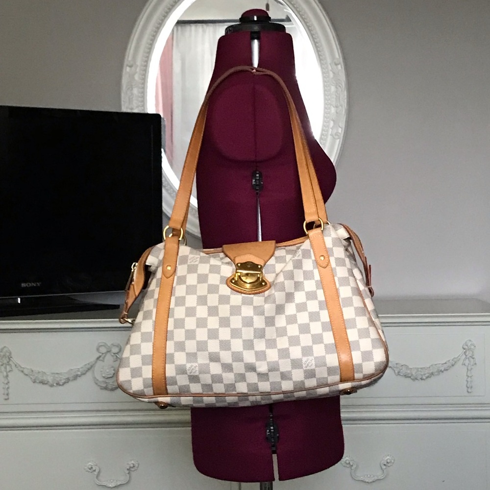 Louis Vuitton Damier Azur Stresa PM Shoulder Tote